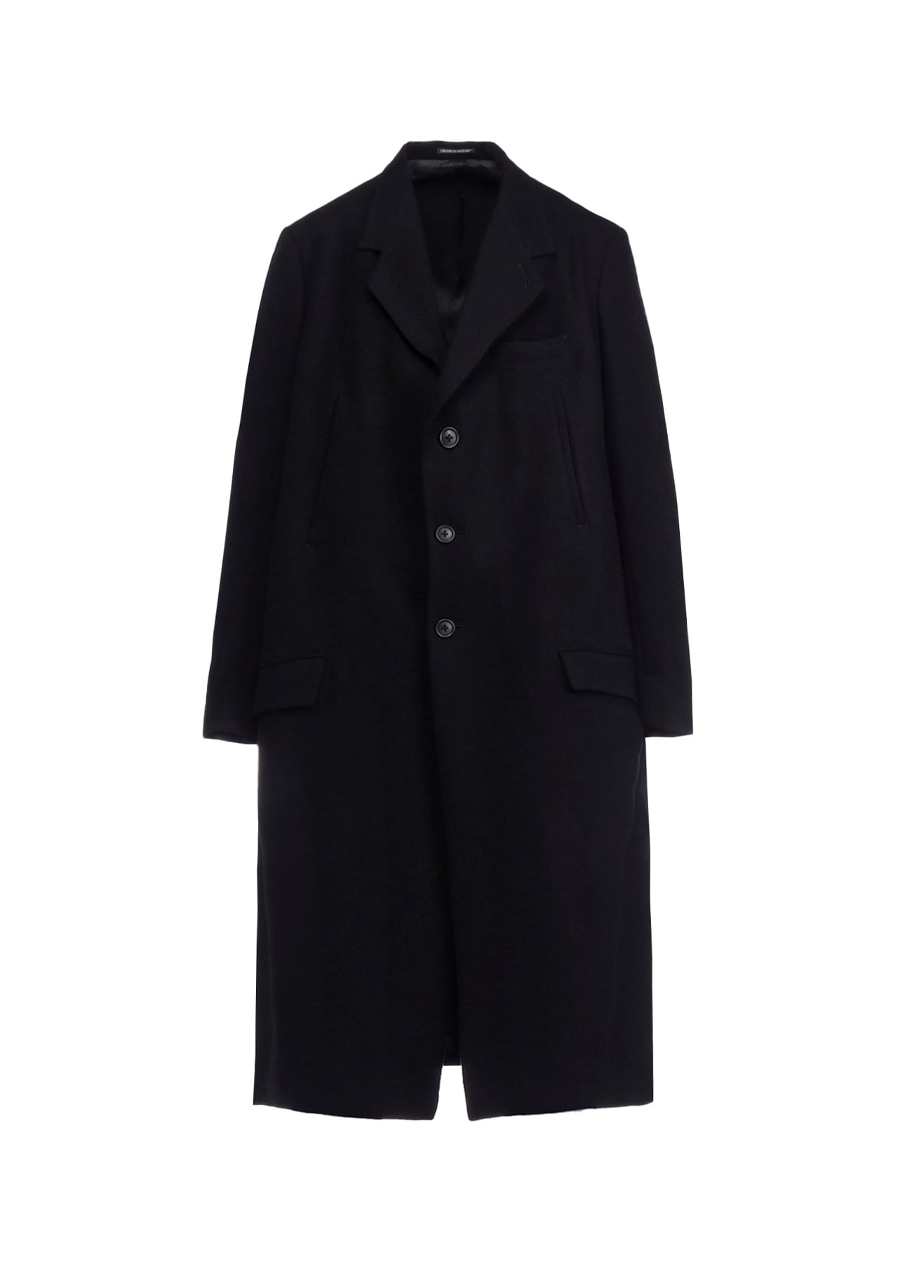 WOOL NYLON LONG JACKET WITH MACKIN SLEEVE