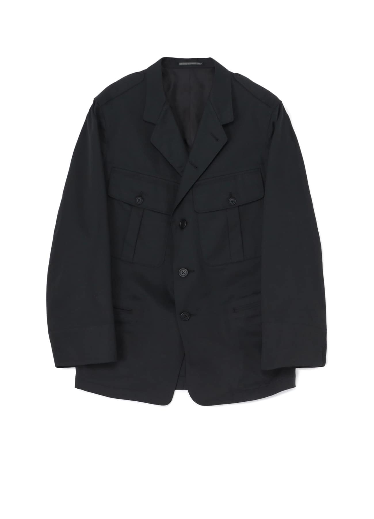 T/C TWILL ACTION PLEATS JACKET