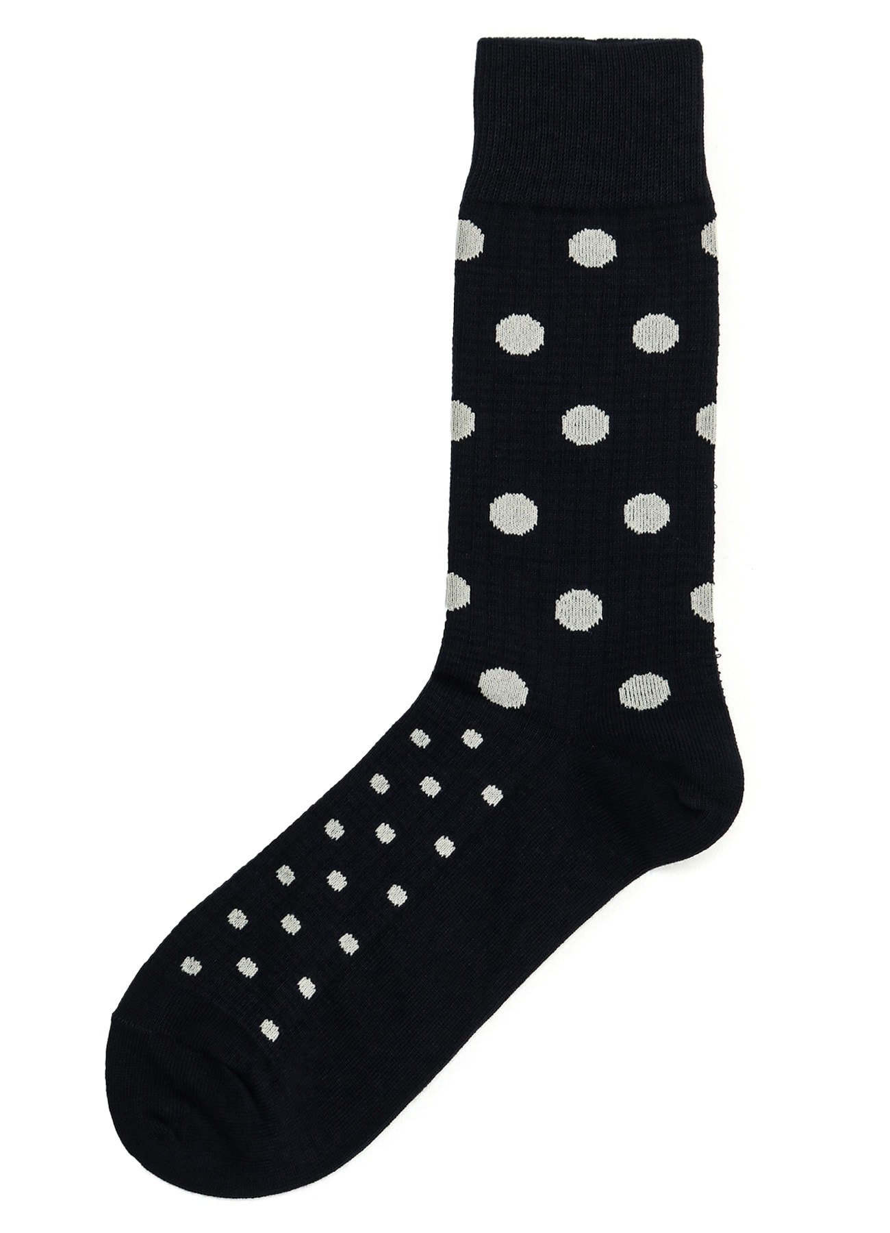 COTTON ACRYLIC NYLON LATTICE DOT SOCKS