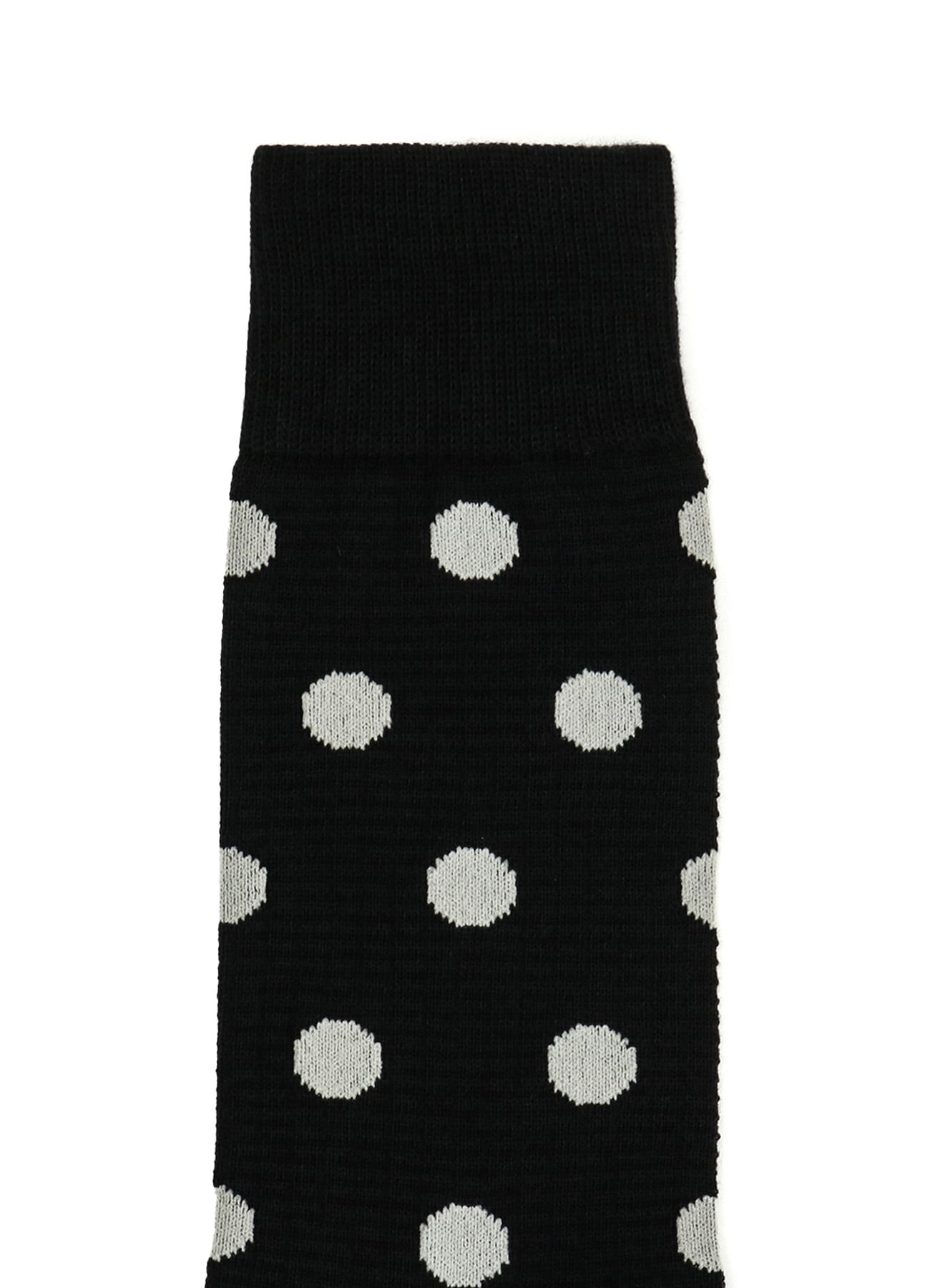 COTTON ACRYLIC NYLON LATTICE DOT SOCKS