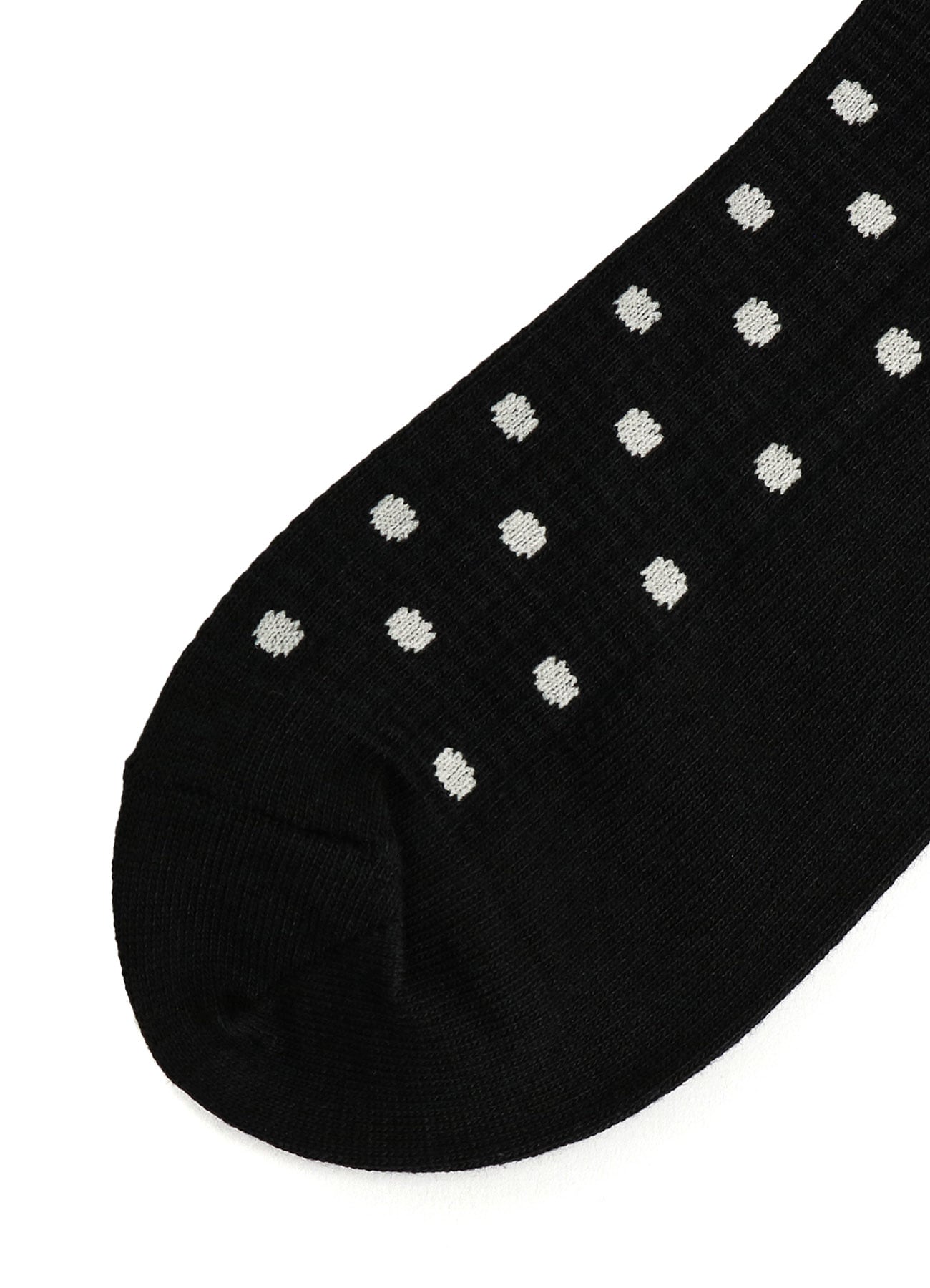 COTTON ACRYLIC NYLON LATTICE DOT SOCKS