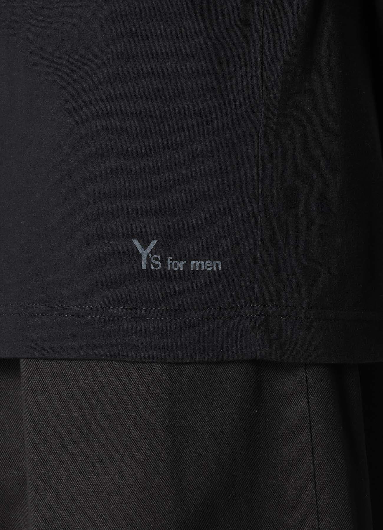 Y's for men LOGO PRINT LONG SLEEVE T-SHIRTS