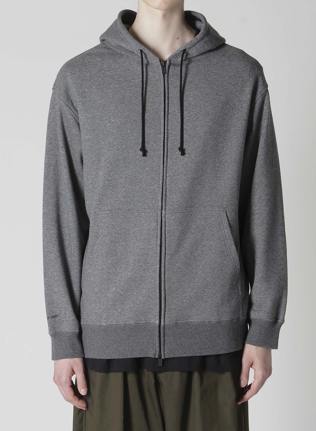 FLEECE HOODIE WITH LOGO PRINT