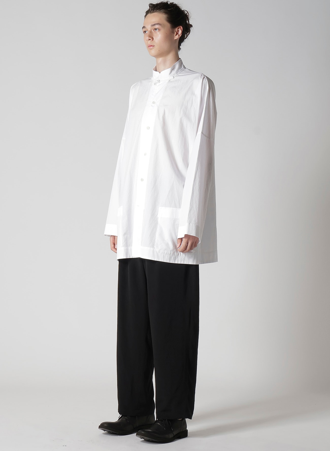 100/2 BROAD SHIRT WITH STAND COLLAR