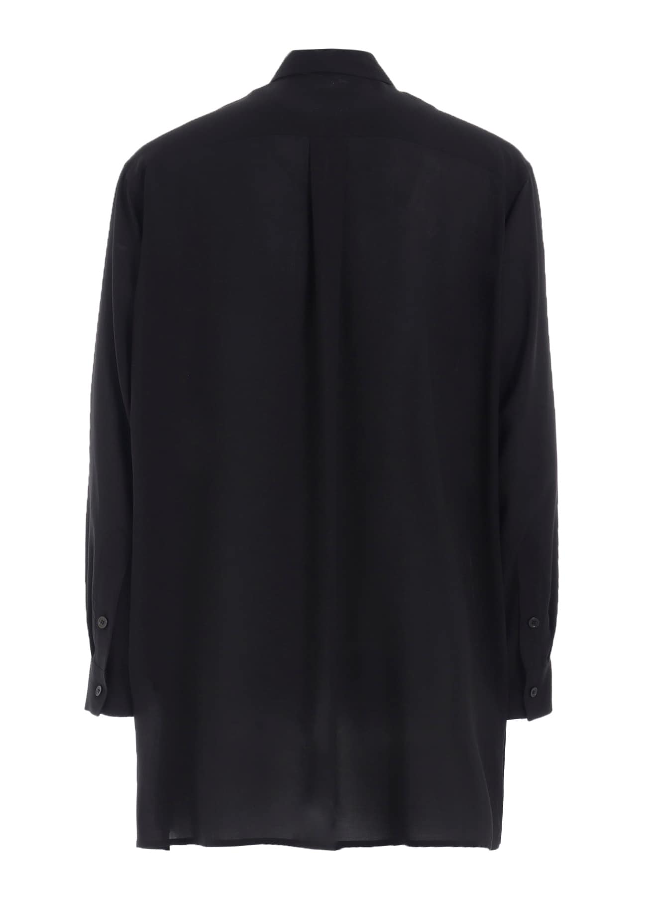 REGULAR COLLAR SHIRT WITH BLACK FLOWER PRINT