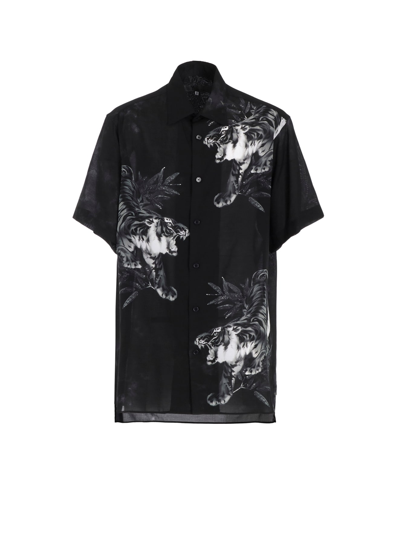 ALOHA SHIRT WITH TIGER PRINT