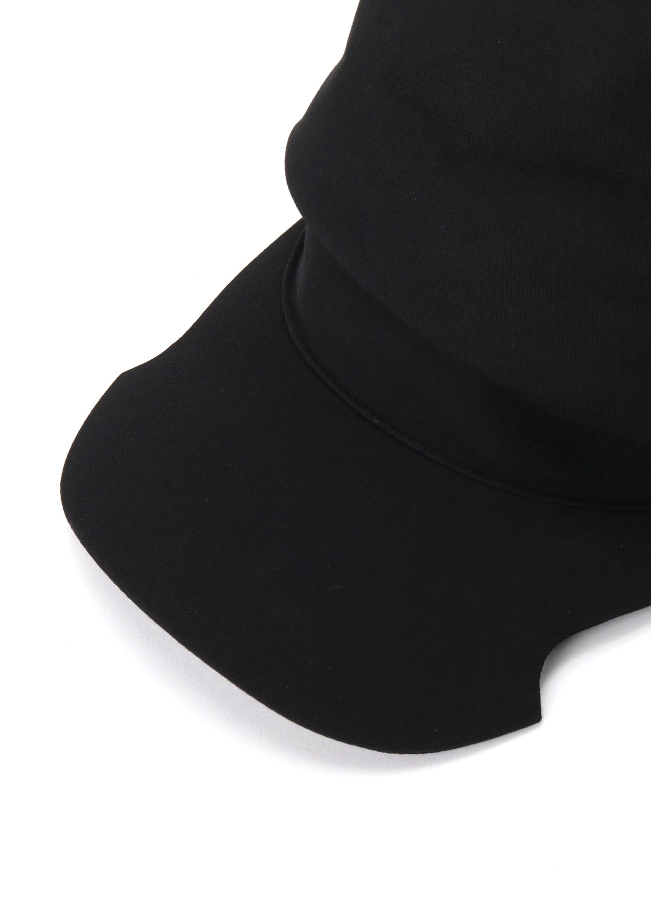 WOOL GABARDINE DRAPE CAP