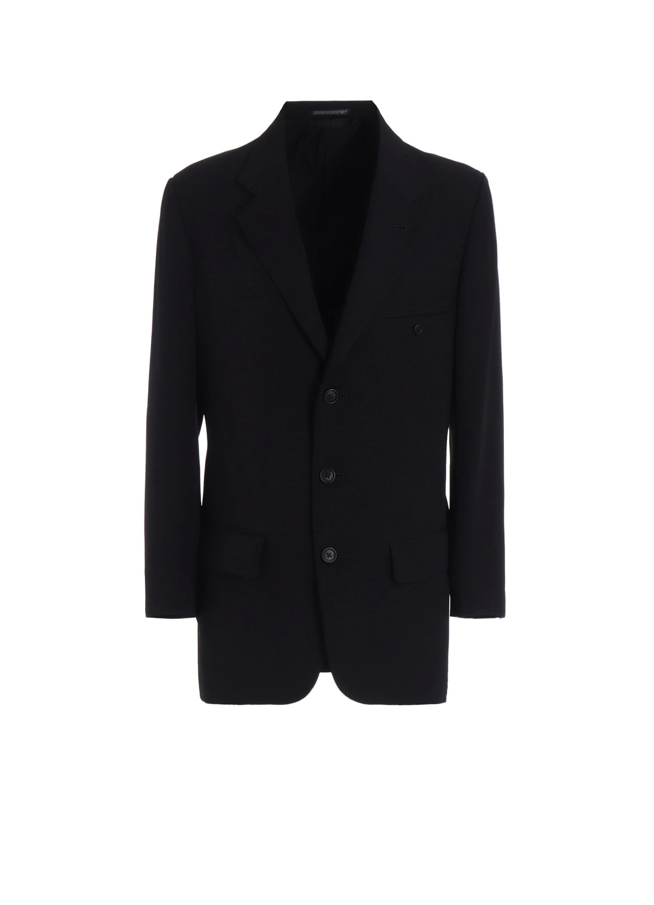 WOOL GABARDINE JACKET WITH RIGHT POCKET