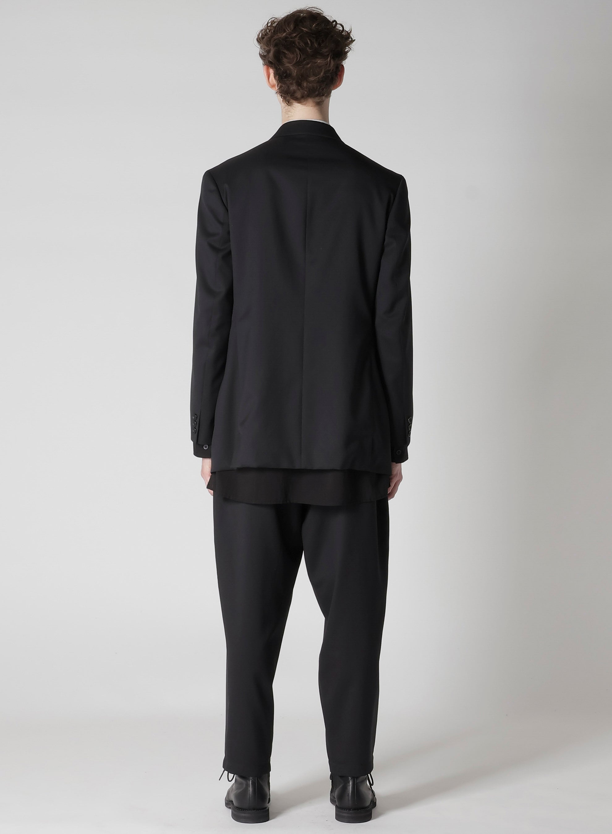 SUIT GABARDINE JACKET WITH 2-BUTTONS