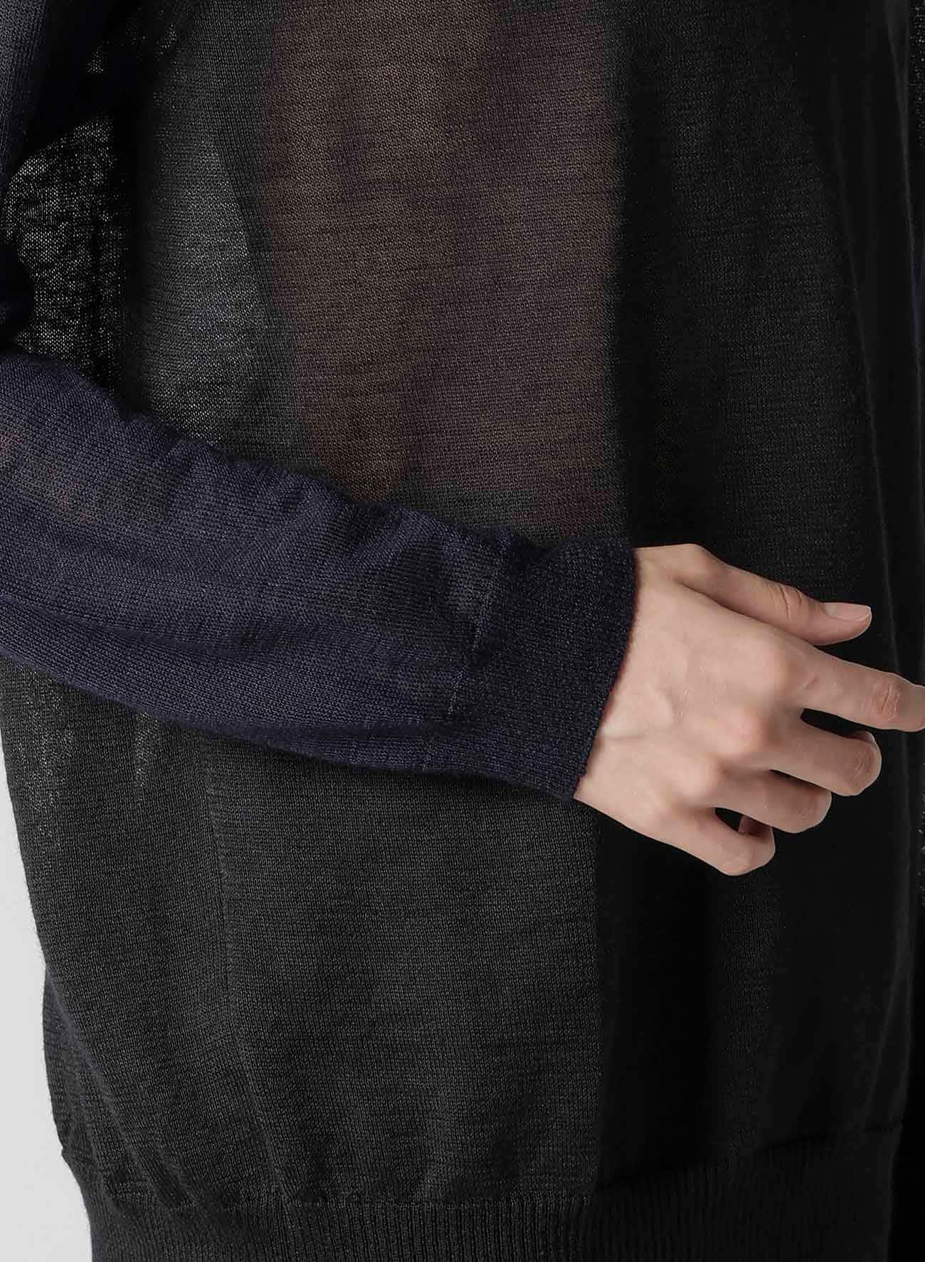 【1/11 10:00 Release】12G KNIT CARDIGAN WITH LOGO