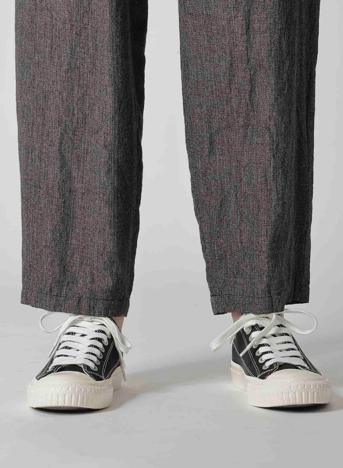 HEATHER KHADI PANTS WITH POCKET DETAIL