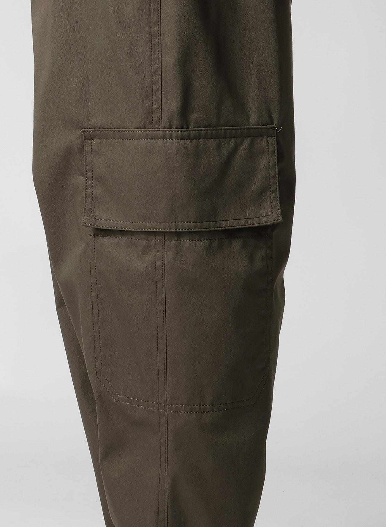 T/C TWILL PANTS WITH  SIDE SEAM TUCK