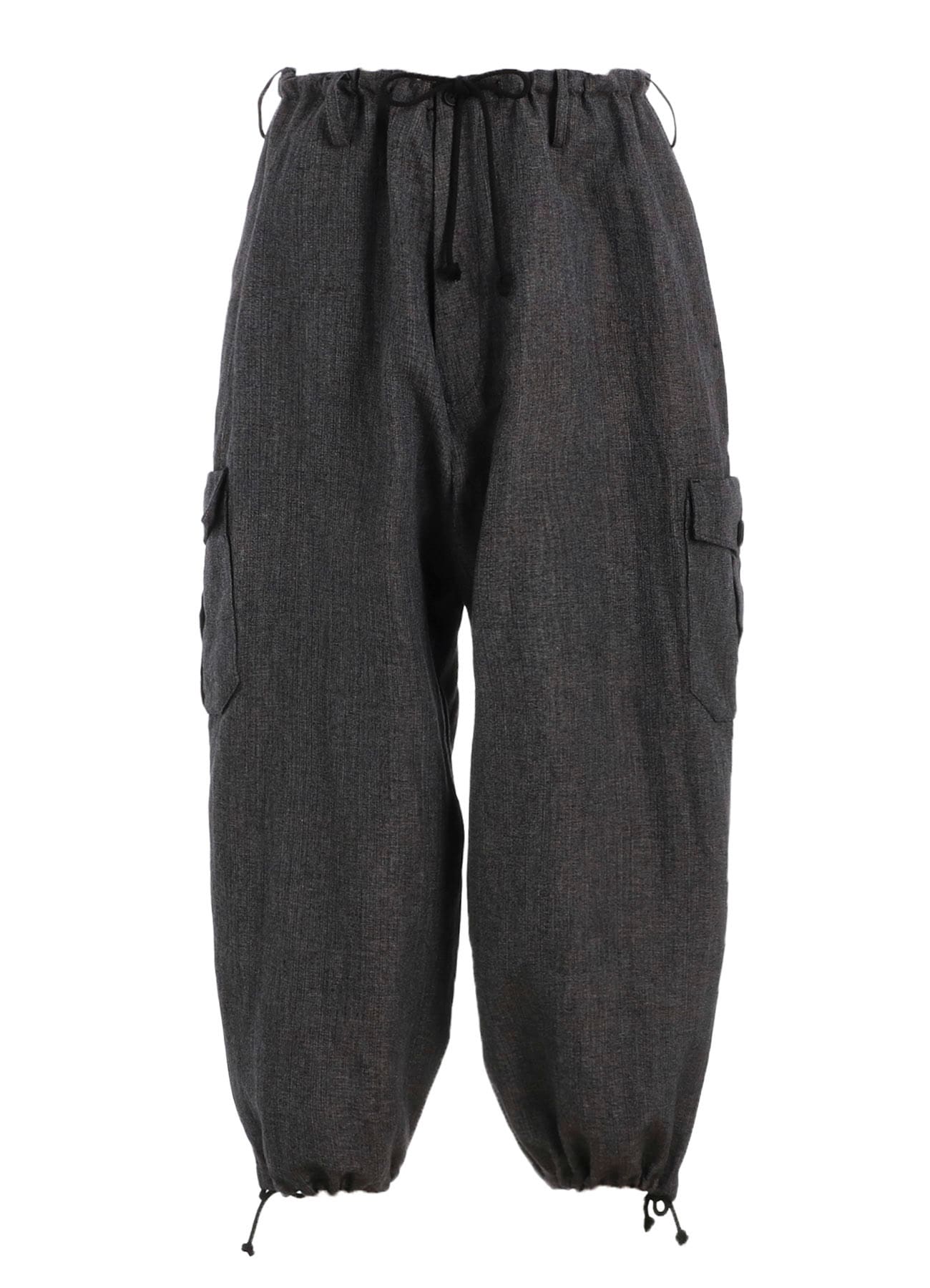 HEATHER KHADI STRING PANTS WITH OUT-POCKET