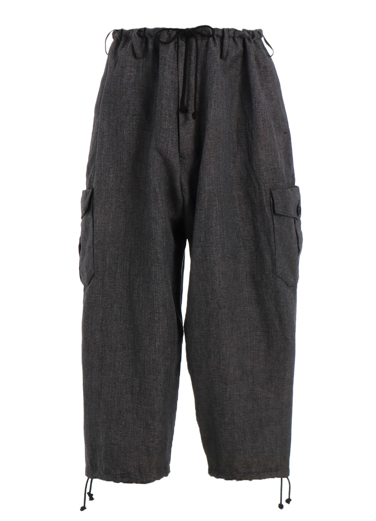 HEATHER KHADI STRING PANTS WITH OUT-POCKET