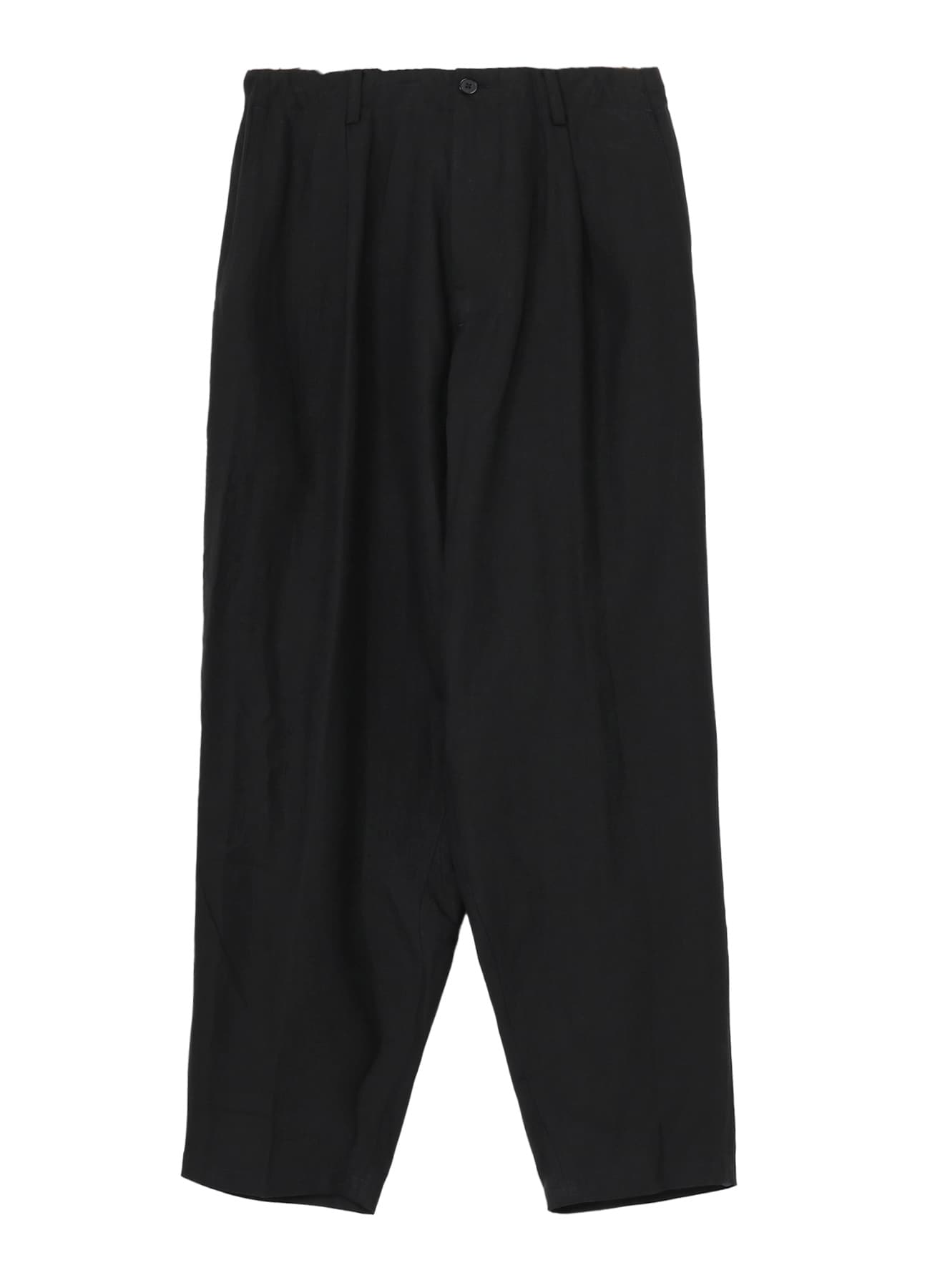 Y's for men x 120% LINO LINEN BACK SIDE ZIPPER PANTS