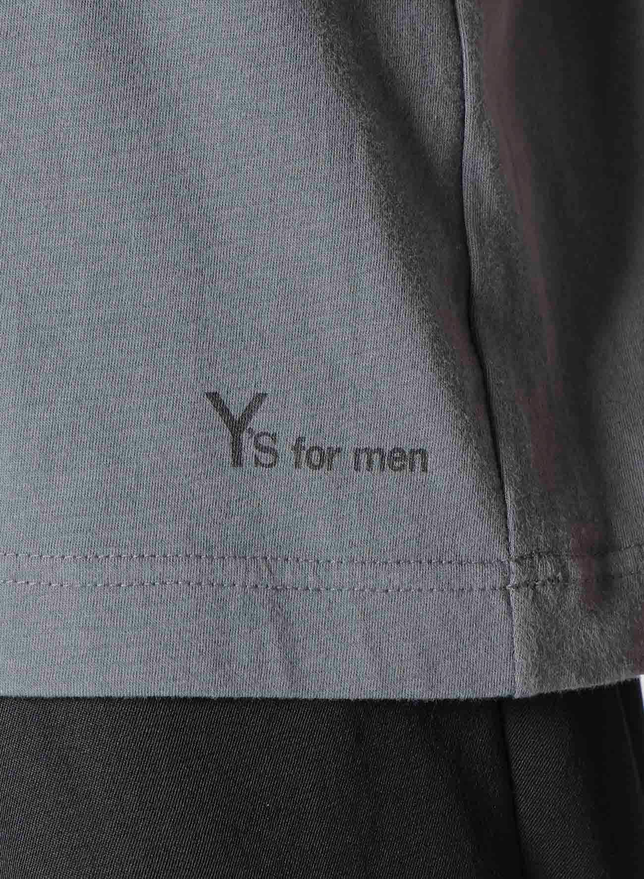 Y's for men LOGO PRINT SHORT SLEEVE T-SHIRTS