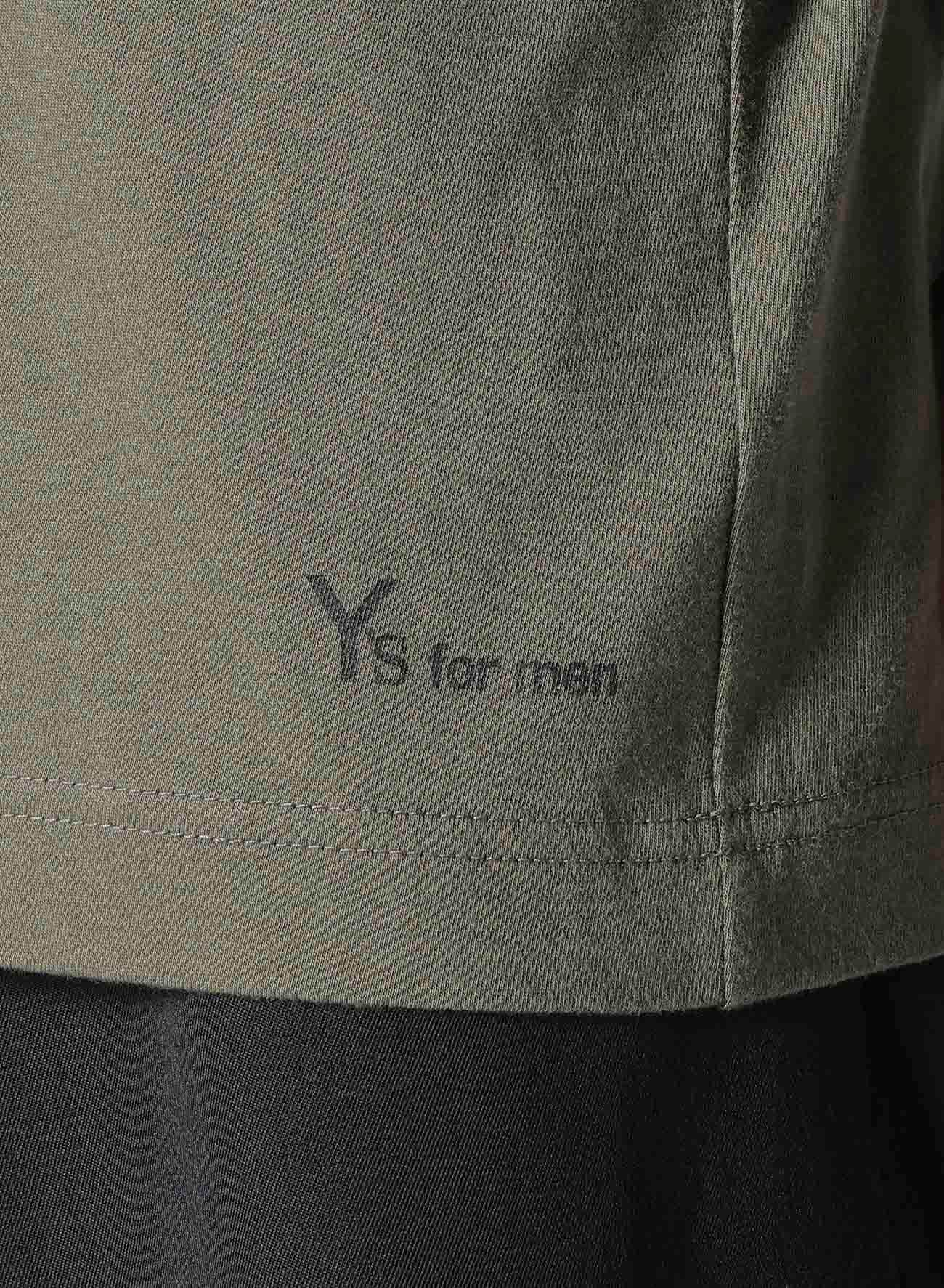 Y's for men LOGO PRINT SHORT SLEEVE T-SHIRTS