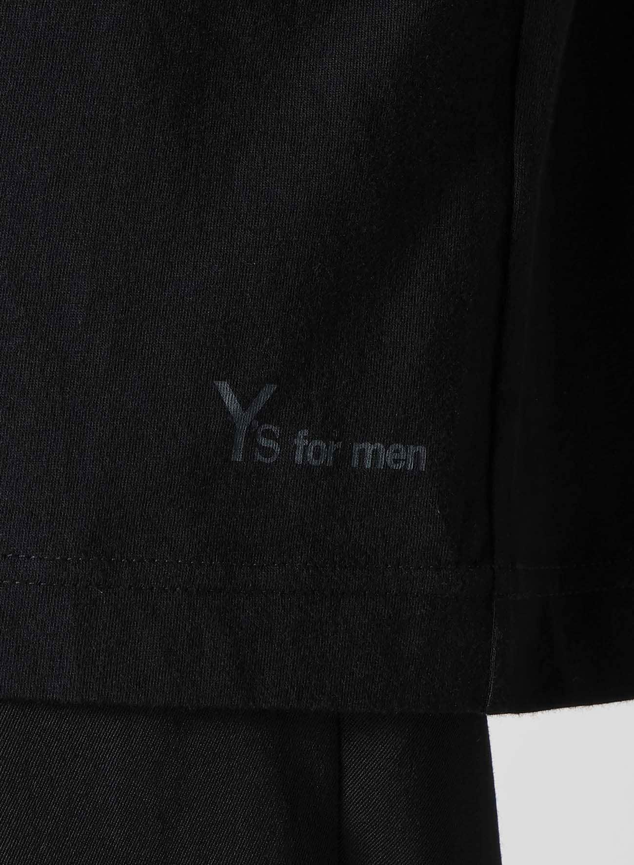 Y's for men LOGO PRINT SHORT SLEEVE T-SHIRTS