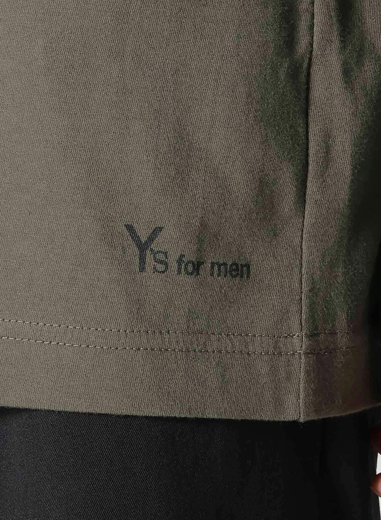 Y's for men LOGO PRINT LONG SLEEVE T-SHIRTS