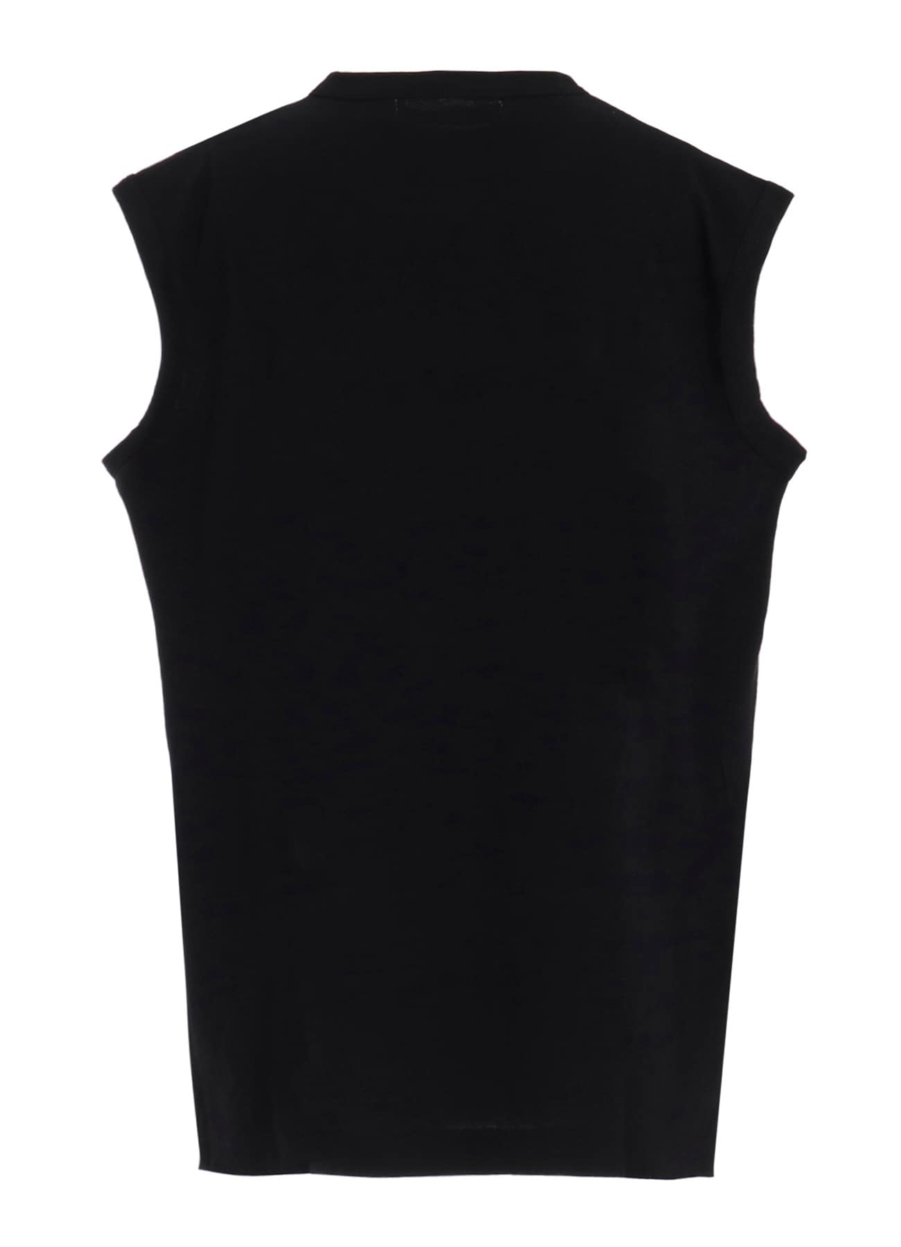 Y's for men LOGO PRINT SLEEVELESS T-SHIRTS