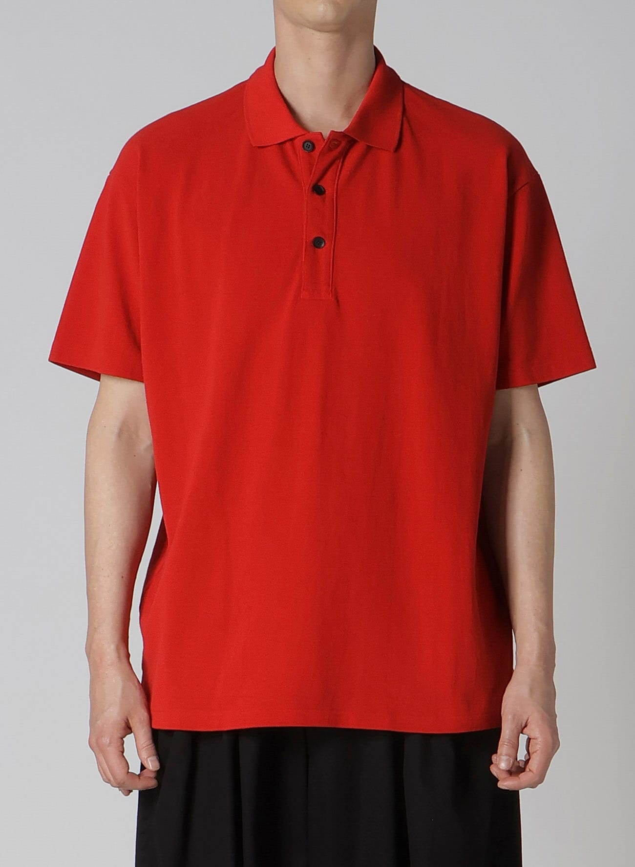 Y's for men LOGO EMBROIDERY POLO