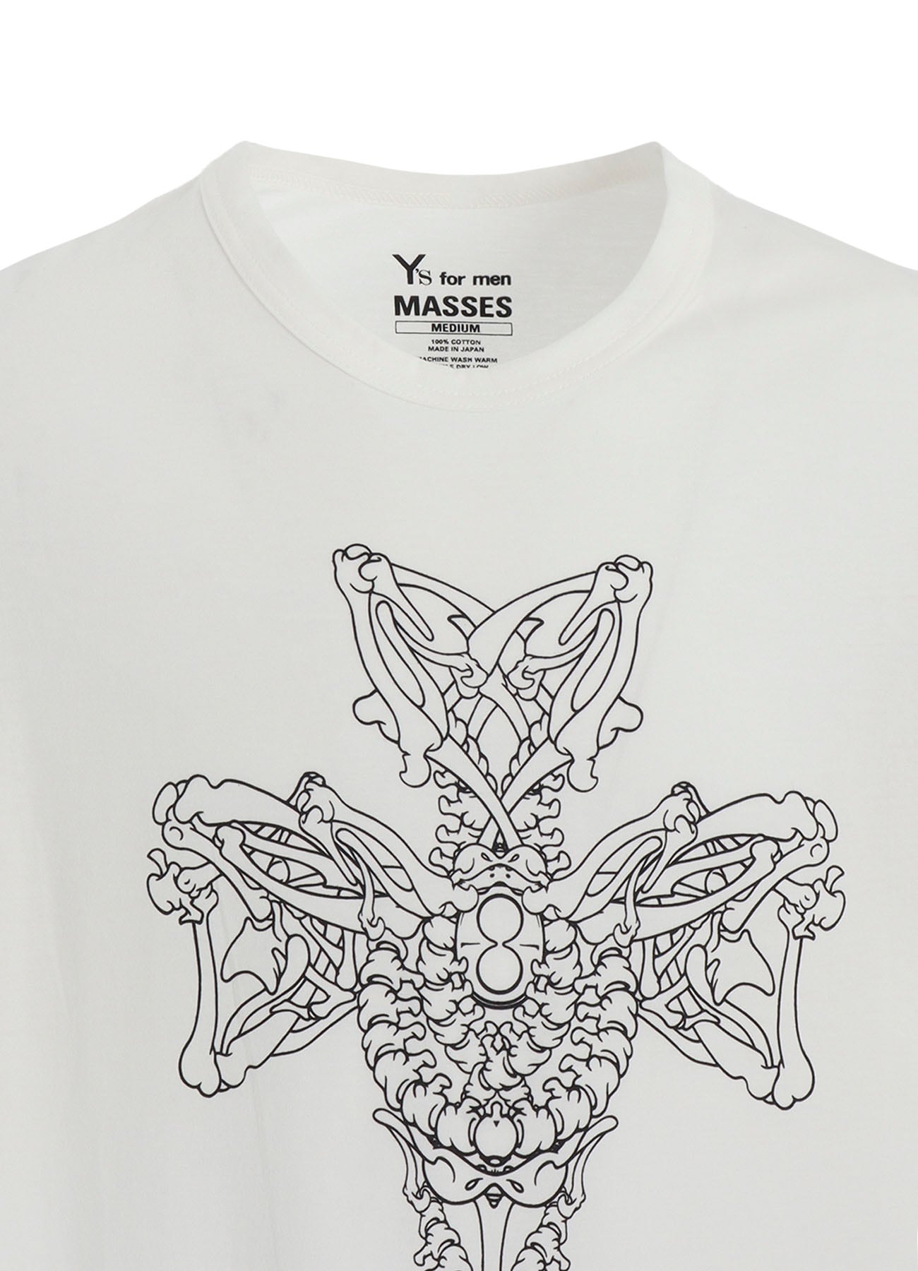 Y's for men × MASSES　T-SHIRT ”CROSS”