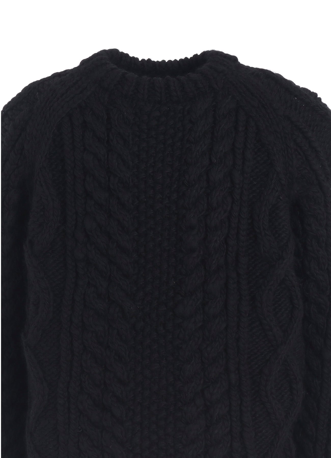 HAND-KNITTED ARAN KNIT