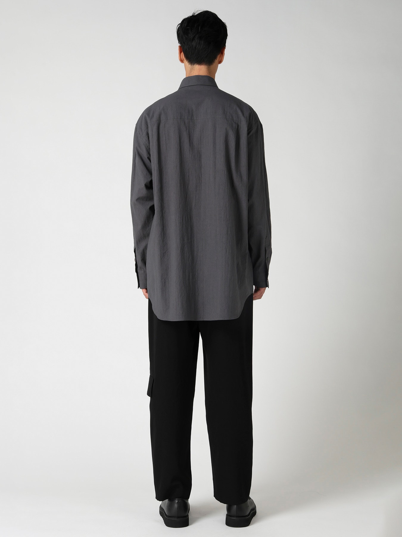 60 WRINKLE LAWN REGULAR COLLAR SHIRT