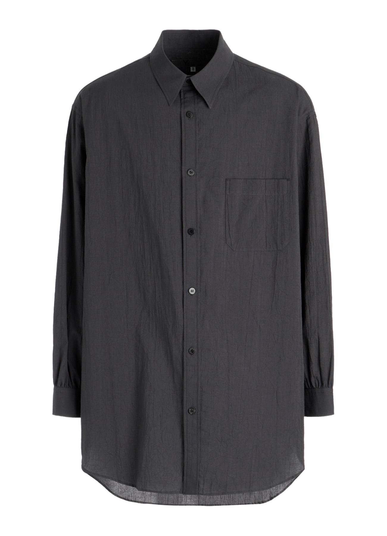 60 WRINKLE LAWN REGULAR COLLAR SHIRT