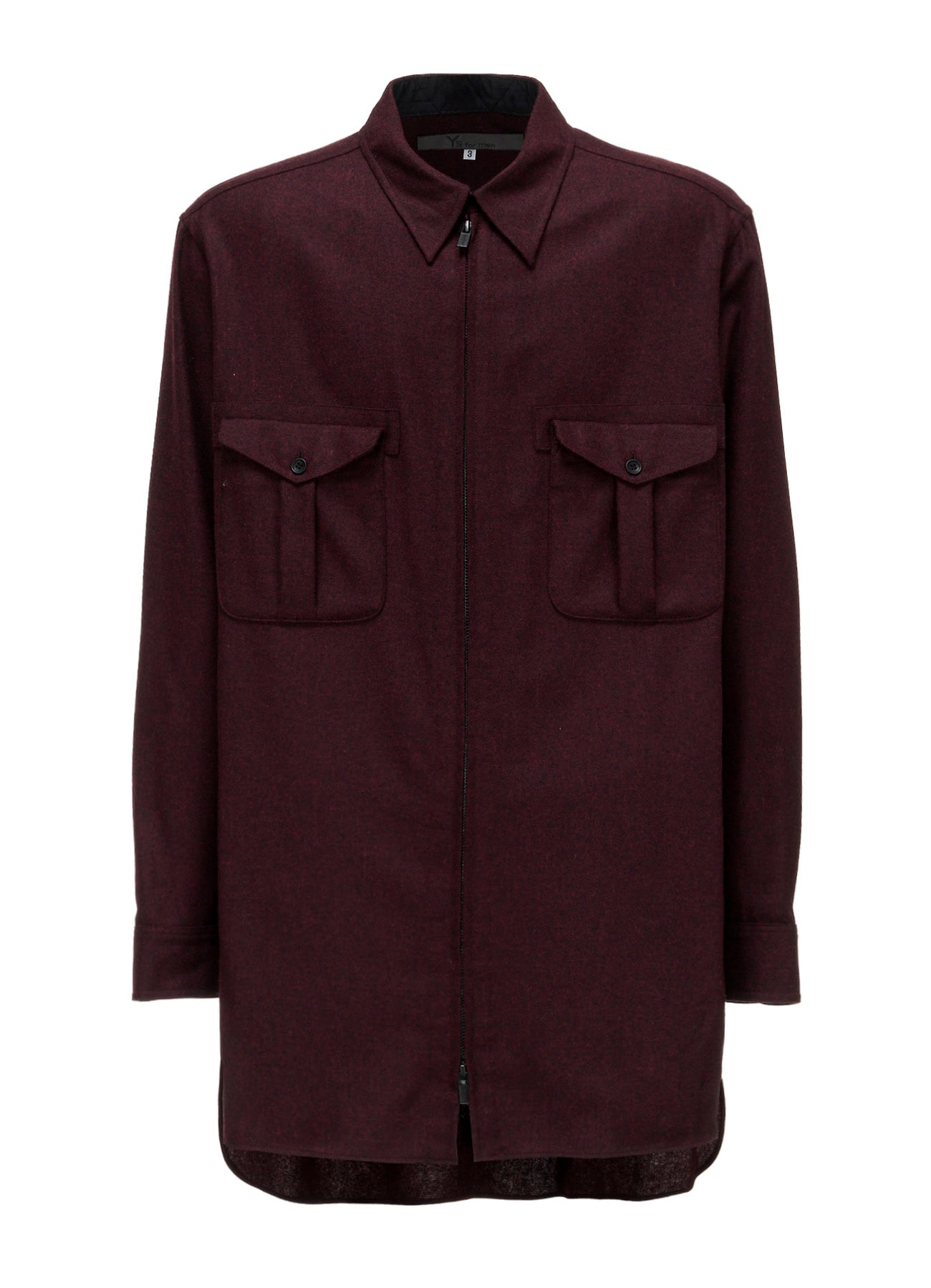FRONT ZIP BLOUSE