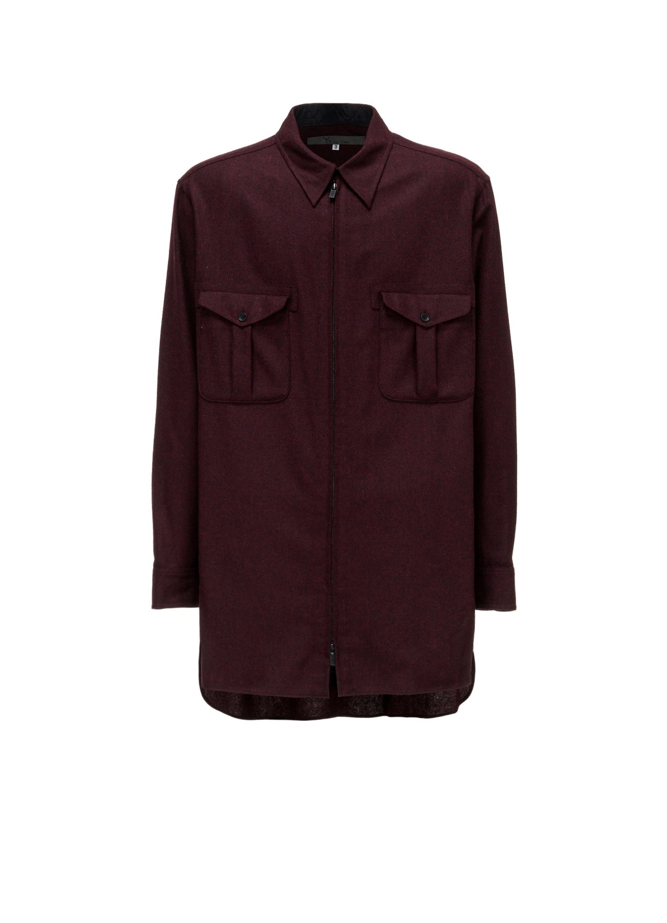 FRONT ZIP BLOUSE