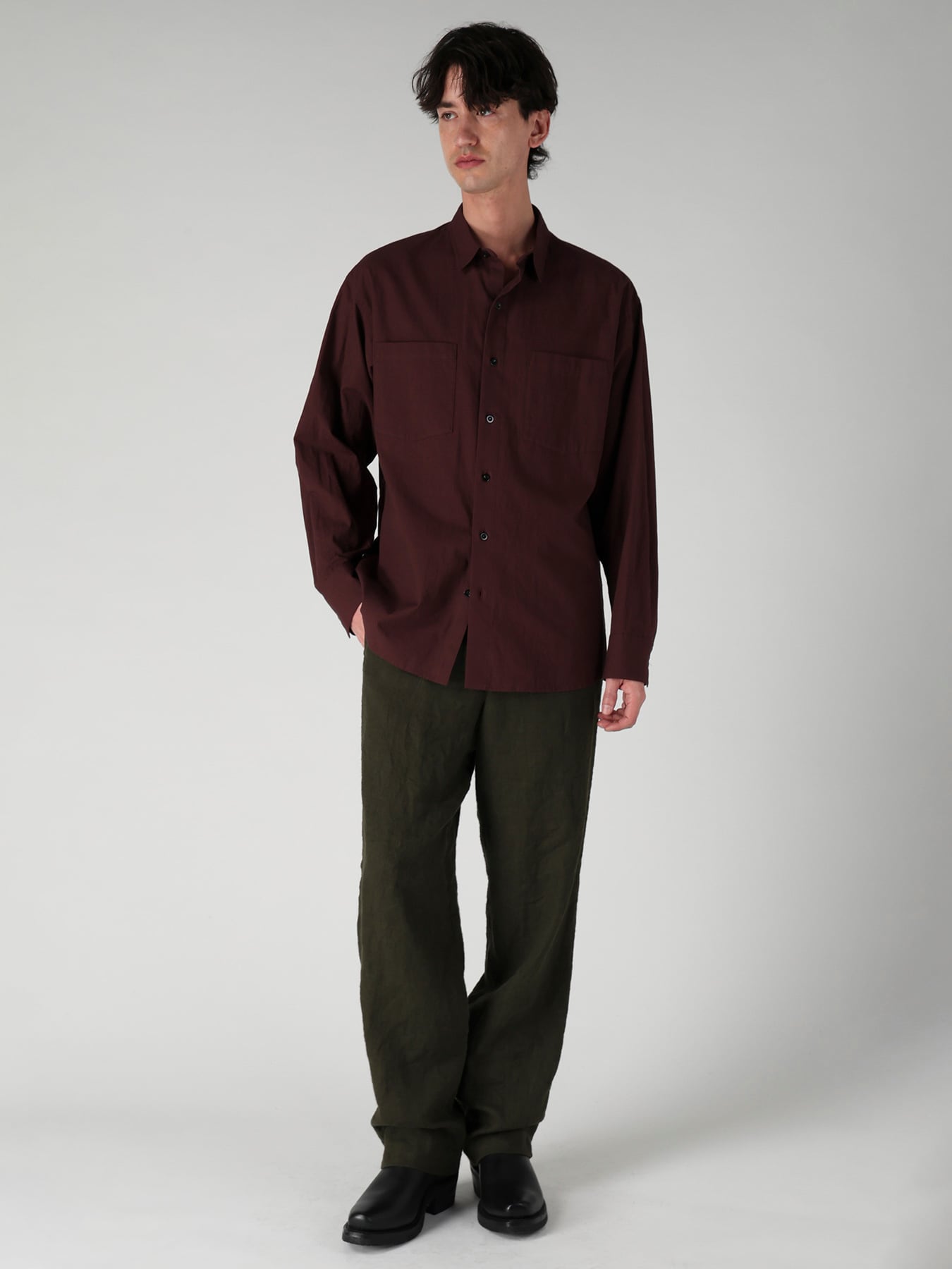 【Y's for men × MASSES】 MA/ CHEST POCKET SHIRT