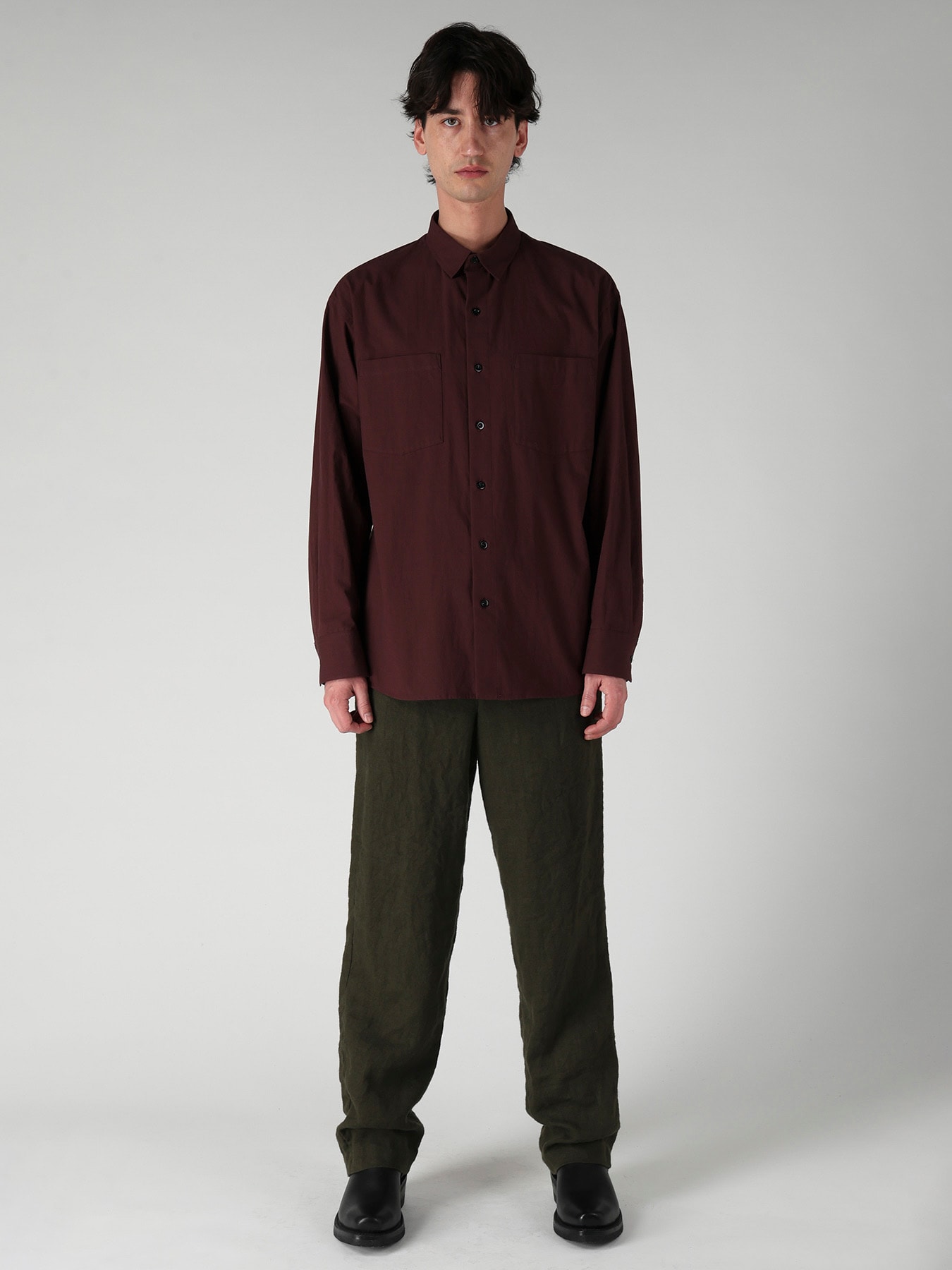 【Y's for men × MASSES】 MA/ CHEST POCKET SHIRT