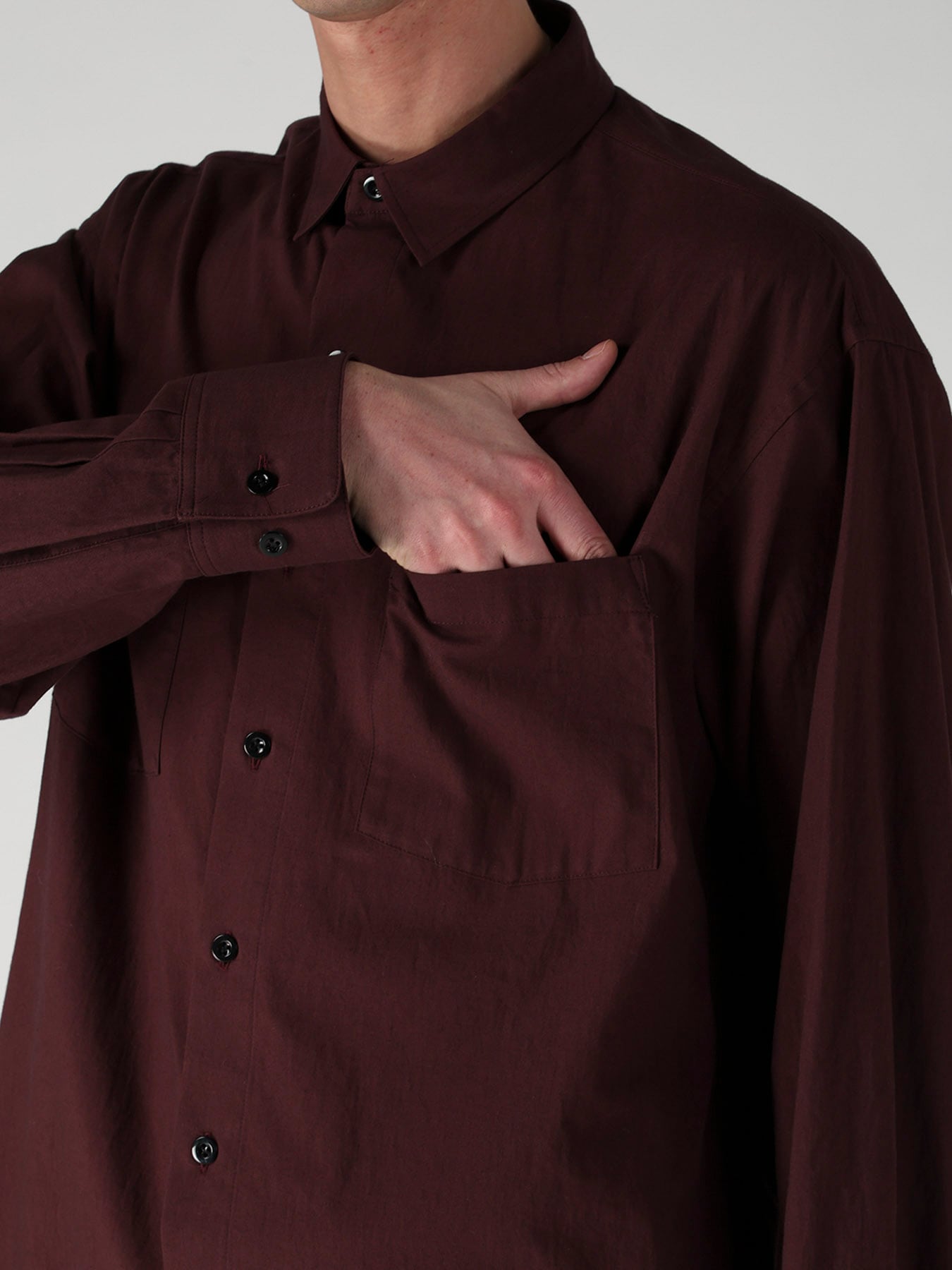 【Y's for men × MASSES】 MA/ CHEST POCKET SHIRT