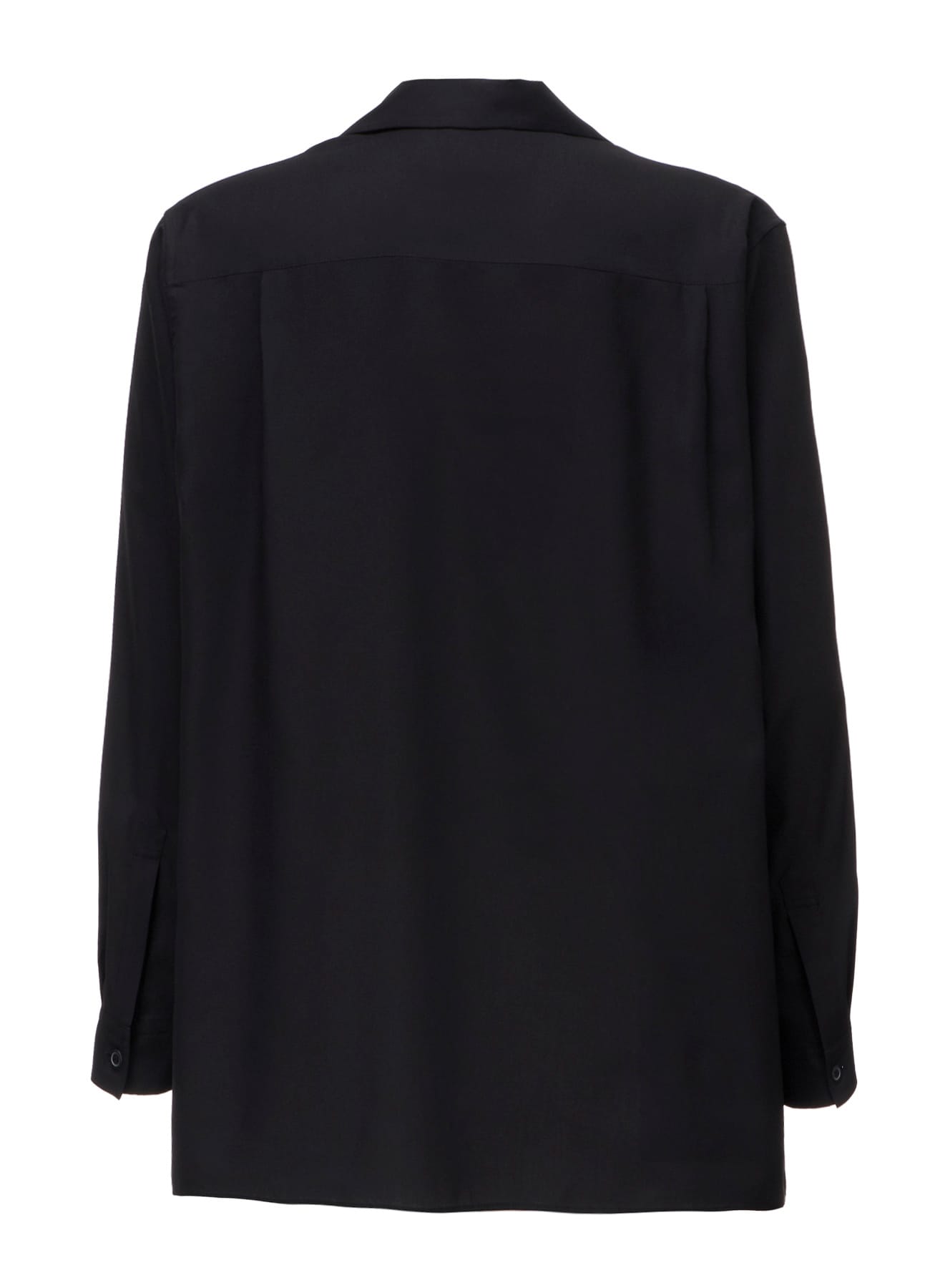 OPEN-COLLAR FLAP POCKET SHIRT