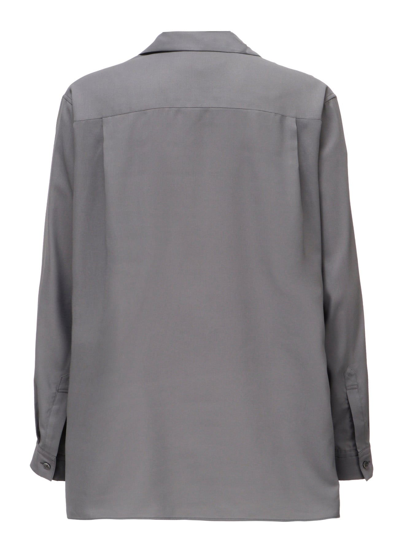 OPEN-COLLAR FLAP POCKET SHIRT