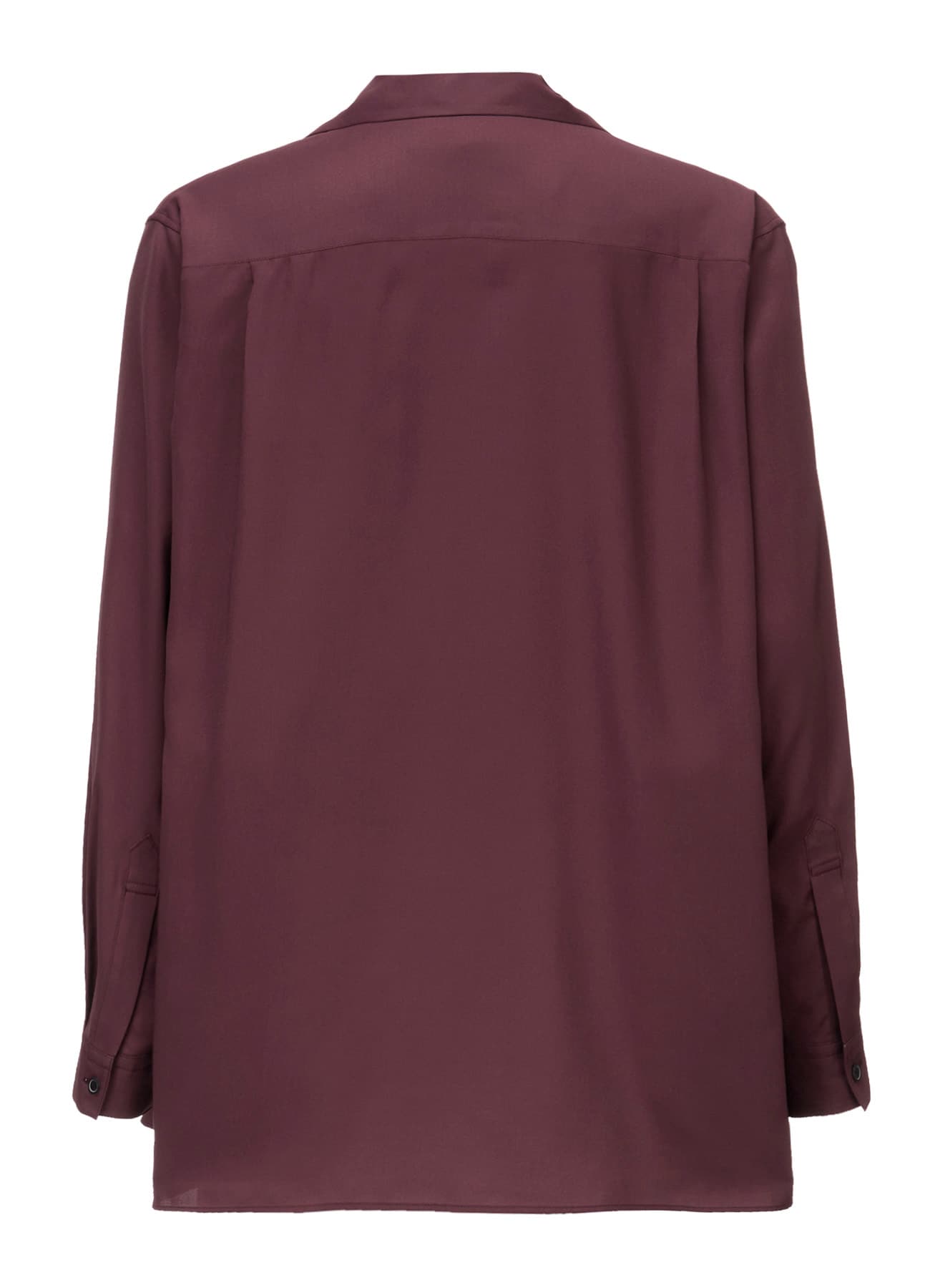 OPEN-COLLAR FLAP POCKET SHIRT