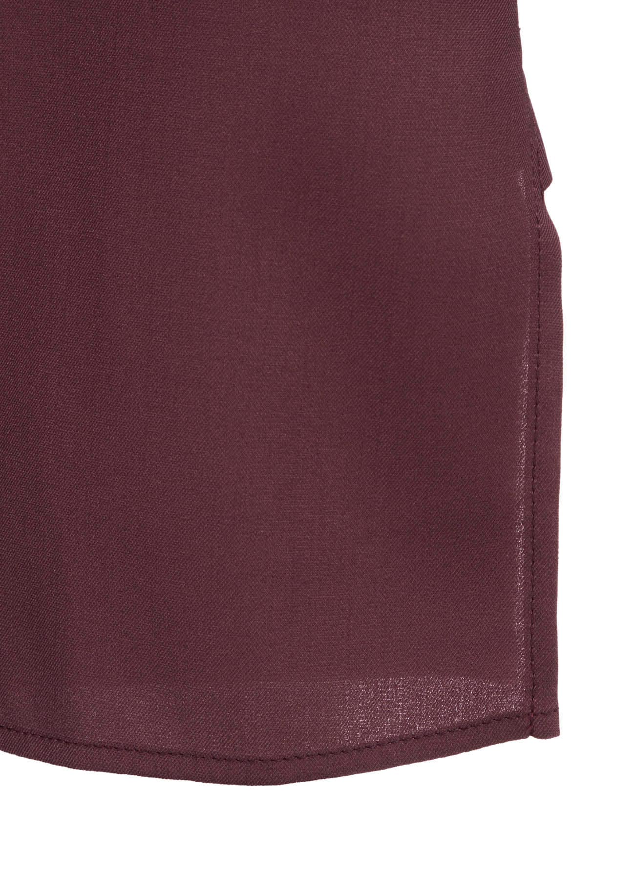 OPEN-COLLAR FLAP POCKET SHIRT
