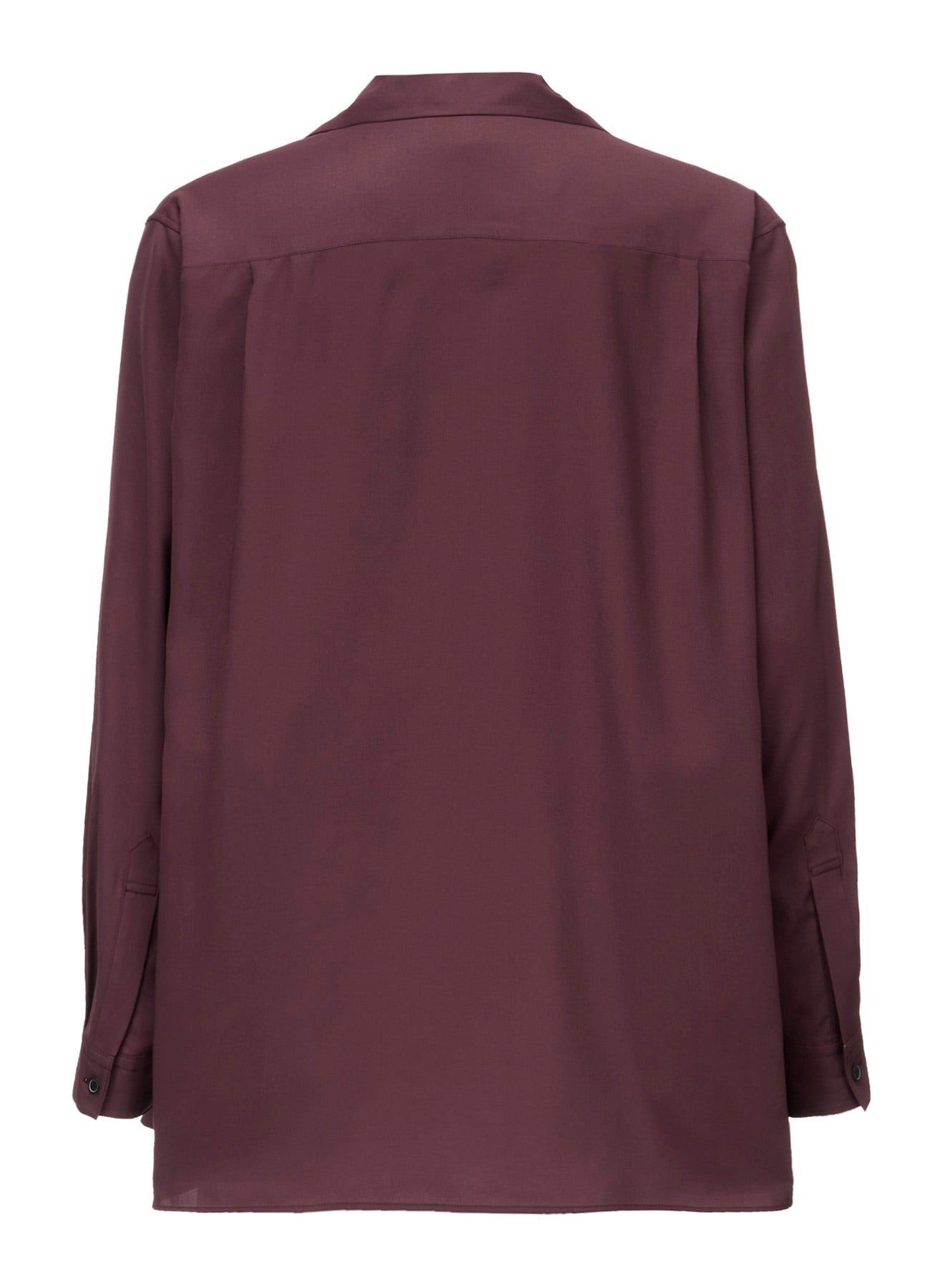 OPEN-COLLAR FLAP POCKET SHIRT