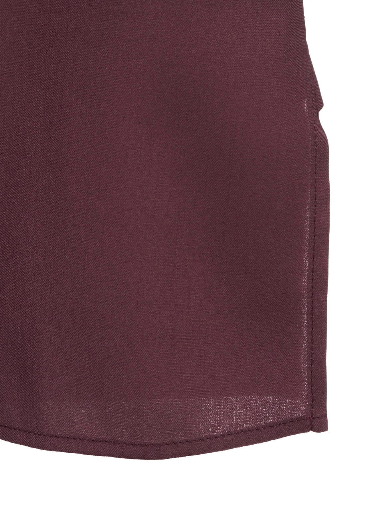 OPEN-COLLAR FLAP POCKET SHIRT
