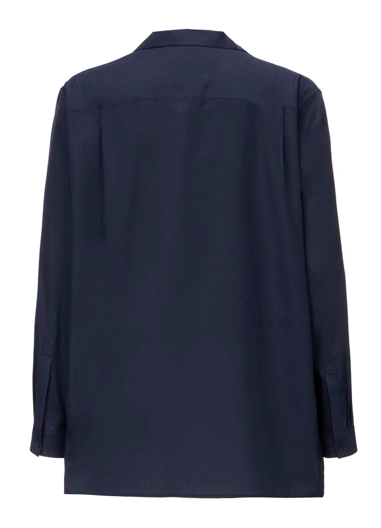 OPEN-COLLAR FLAP POCKET SHIRT