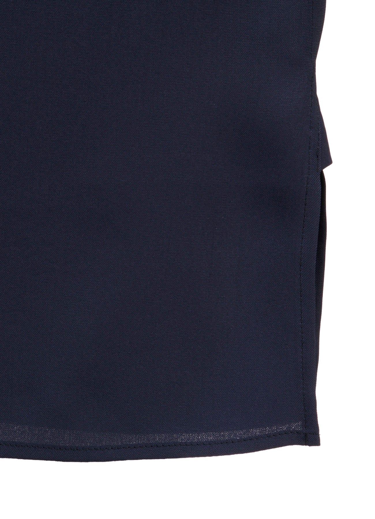 OPEN-COLLAR FLAP POCKET SHIRT