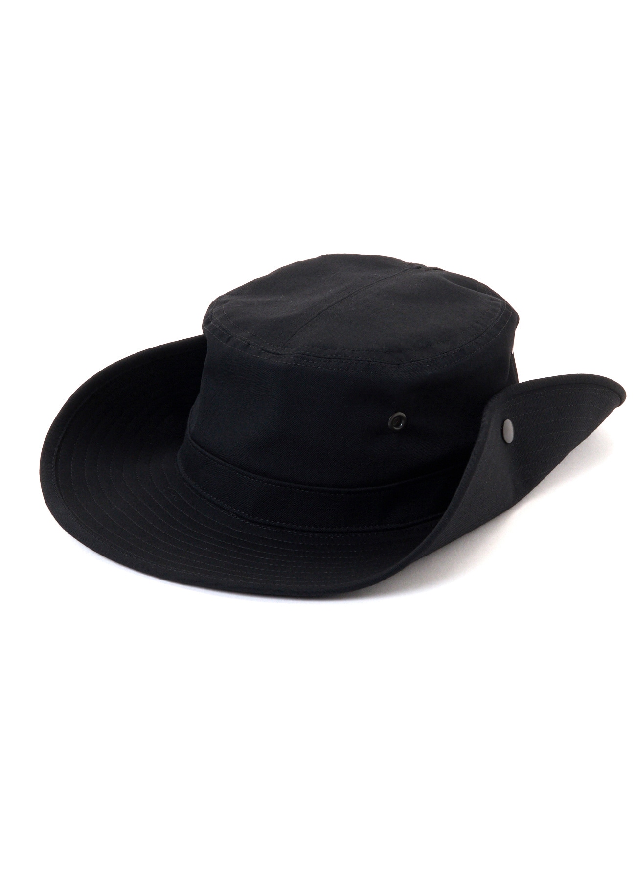WOOL GABARDINE BOONIE HAT