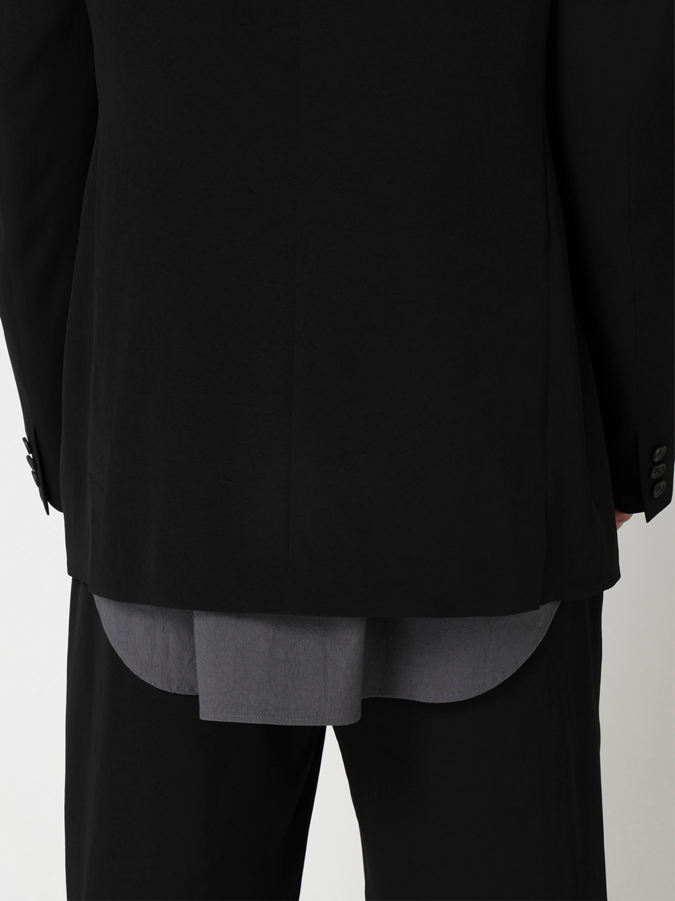 TA TUXEDO LAYERED-POCKET JACKET