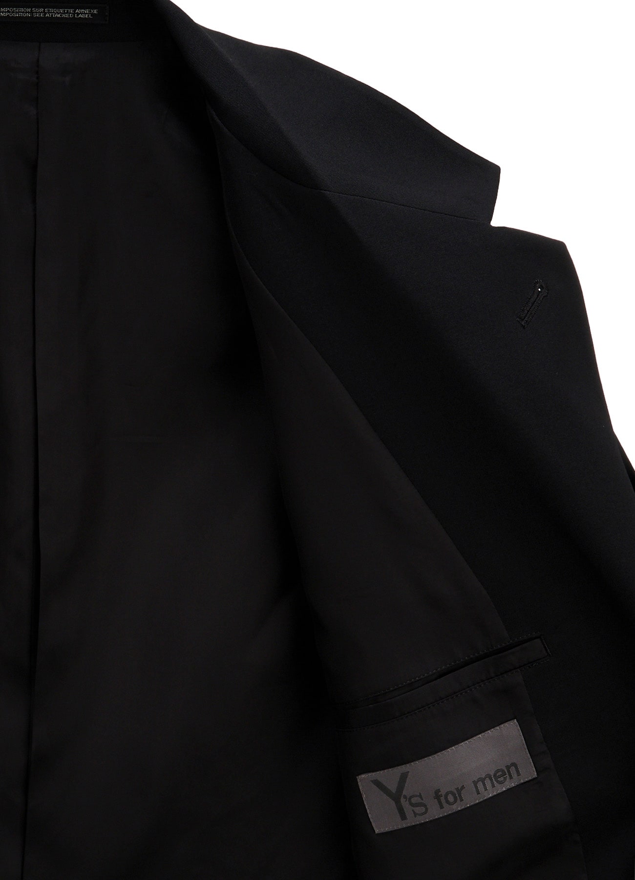 WOOL GABARDINE LEFT AND RIGHT CHANGE POCKET JACKET
