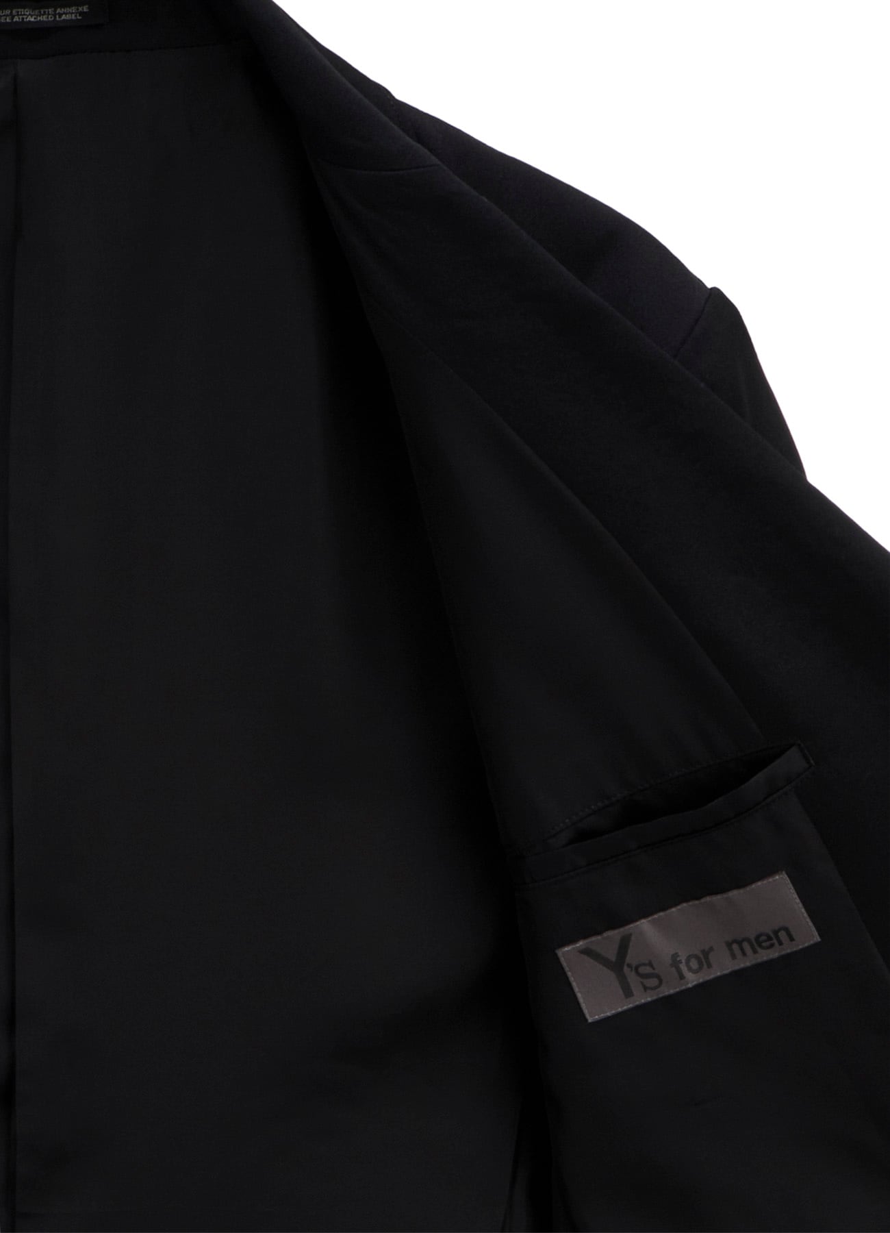 WOOL GABARDINE 3-BUTTON JACKET