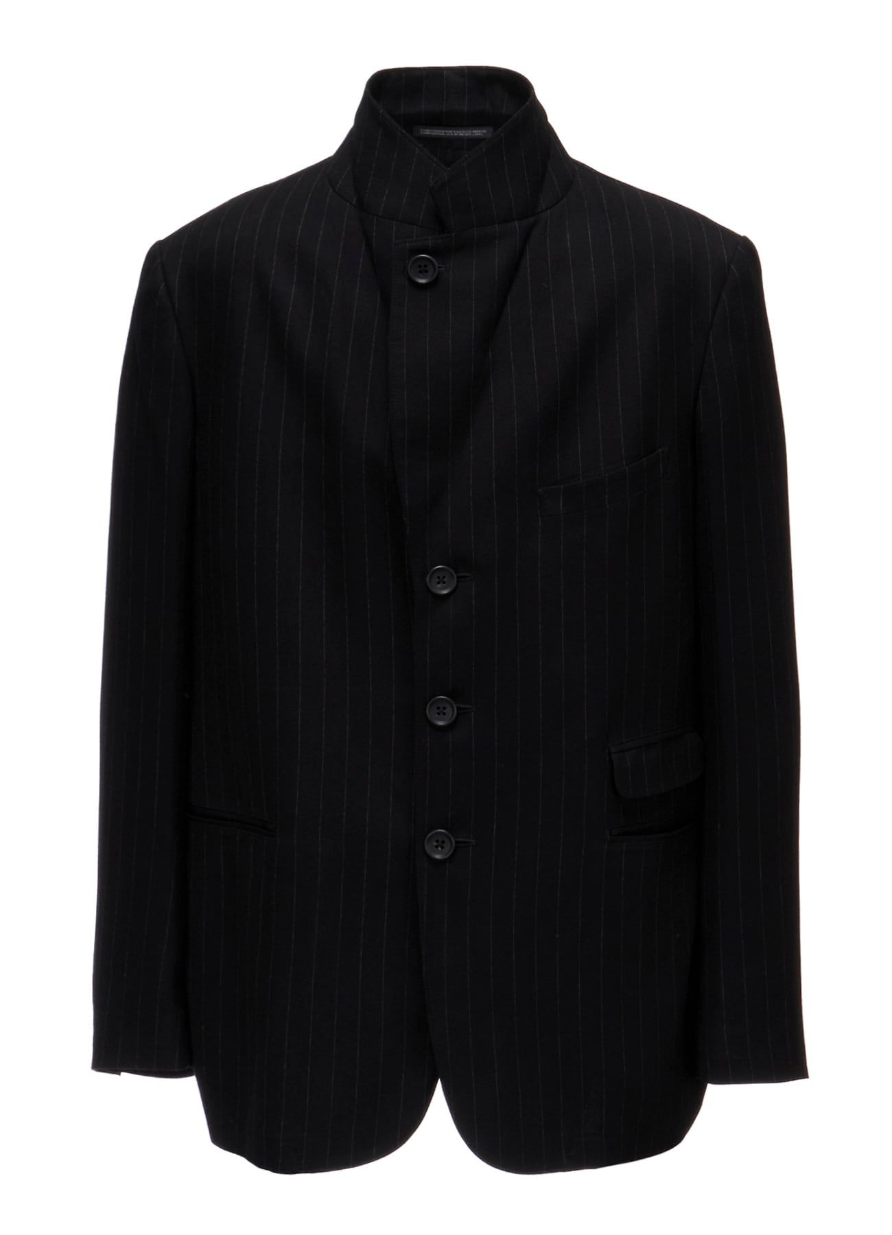 STRIPED 3-BUTTON JACKET