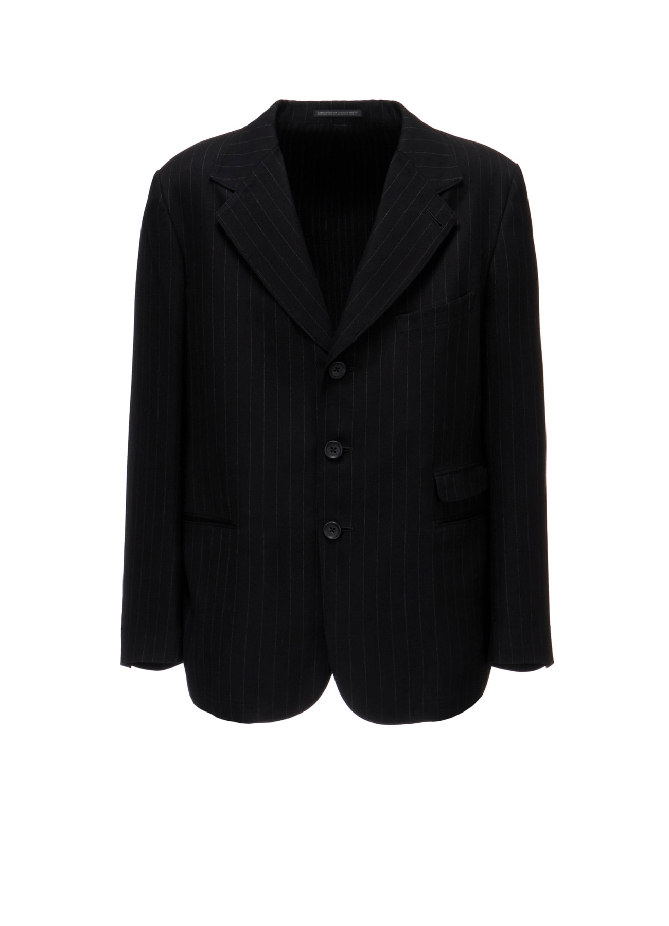 STRIPED 3-BUTTON JACKET
