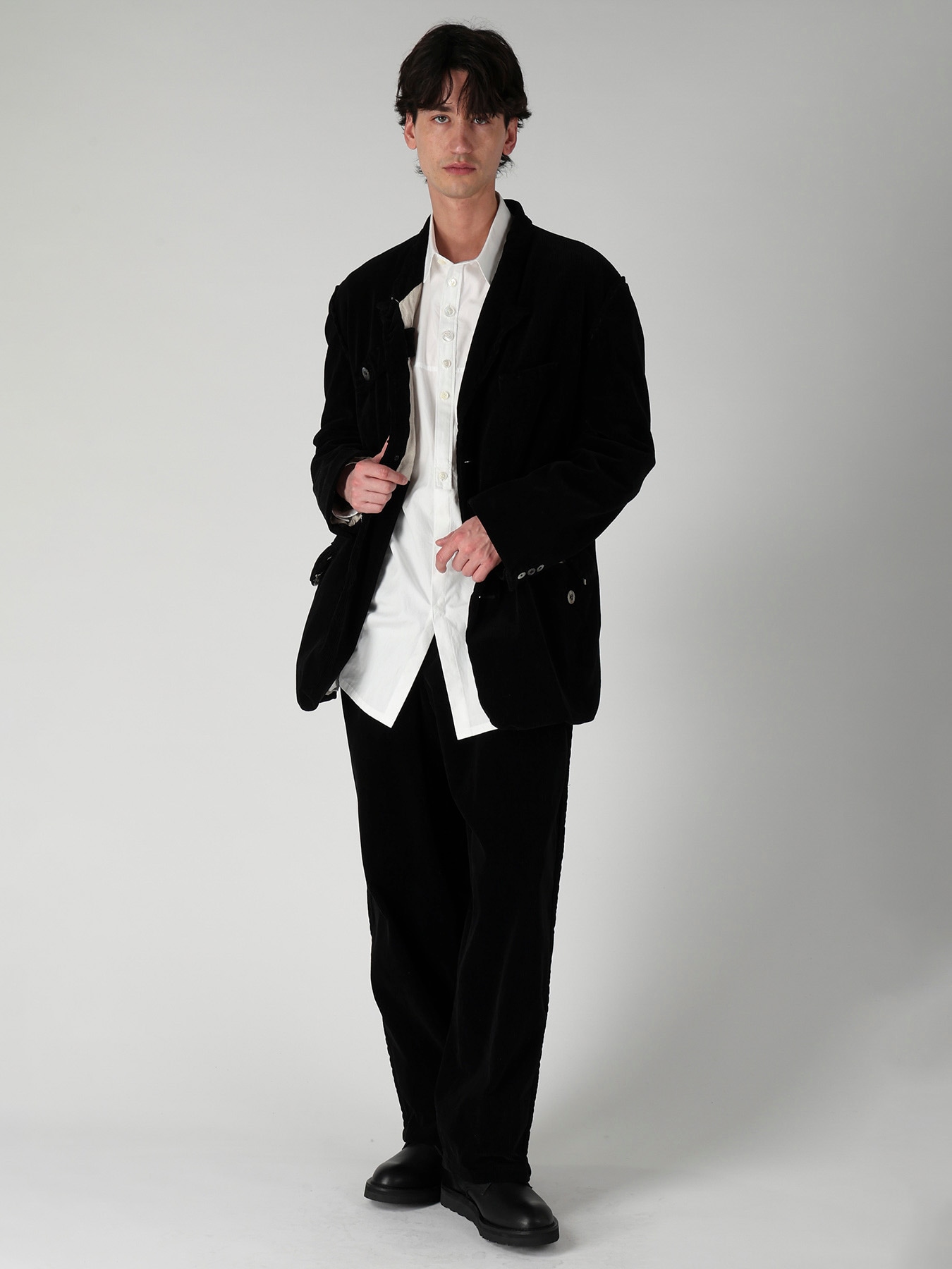 LAPEL TAB HAND ST JACKET