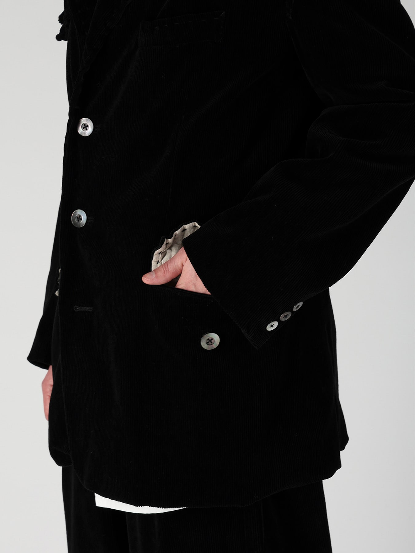 LAPEL TAB HAND ST JACKET
